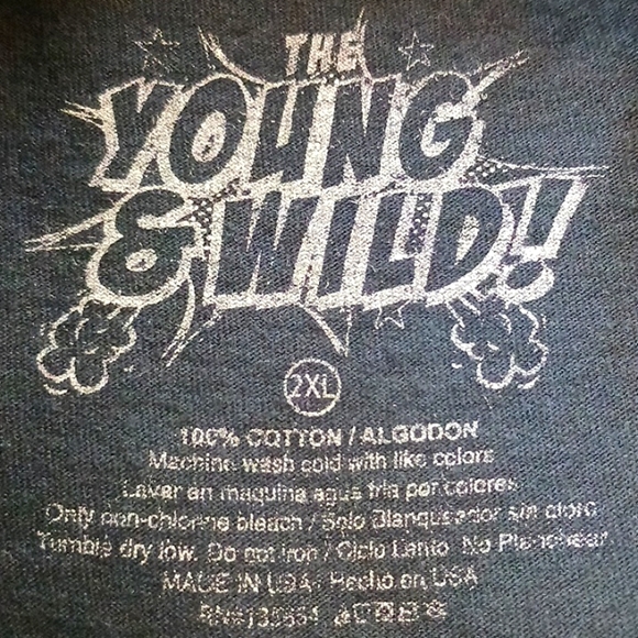 The Young & Wild! Chicago Bulls Legend T-Shirt, 2XL, Black. - Picture 2 of 4